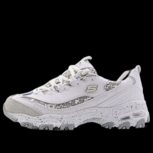 Skechers D'Lites 1.0 GS White/Grey (Women's)