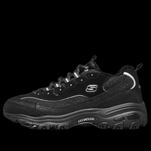 Skechers D'lites Black/White (Women's)