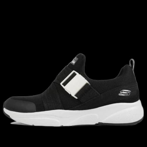 Skechers Low-Top Buckled 'Black' (Women's)