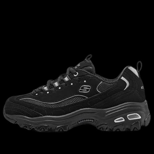 Skechers D'lites 'Black Silver' (Women's)