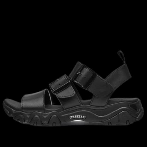 Skechers D Lites 2.0 Sandals 'Triple Black' (Women's)
