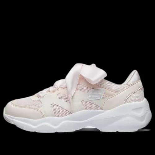 Skechers D'Lites Airy Low Top Sneakers Pink/White (Women's)