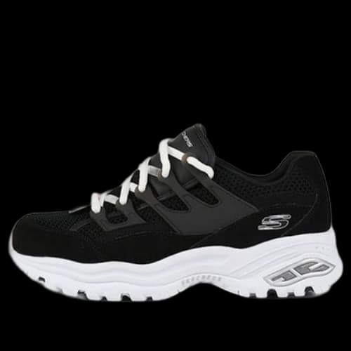 Skechers D'Lites Low Top Sneakers Black (Women's)