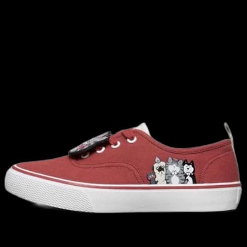 Skechers V Lites Sneakers Red/White (Women's)