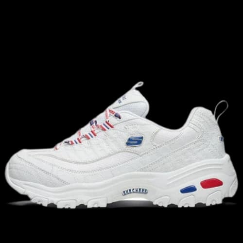 Snickers x Skechers D'Lites 1.0 Low-Top Daddy Shoes White (Women's)