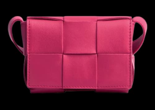 Bottega Veneta Candy Cassette Bag Cranberry