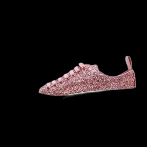 Alexander McQueen Tread Slick Glitter Low Sneaker 'Pink' (Women's)