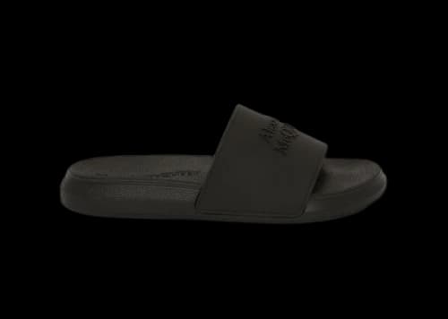Alexander McQueen Pool Slide Black (Women's)