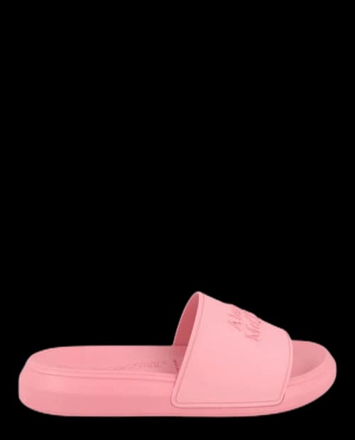 Alexander McQueen Logo Slides Pink Pastel (Women's)