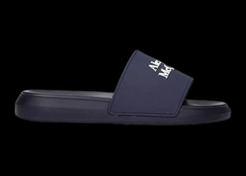 Alexander McQueen Pool Slide Navy (Women's)