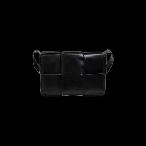 Bottega Veneta Mini Cassette Bag 'Black/Silver'
