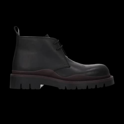 Bottega Veneta Tire Desert Boot 'Black Fondant'