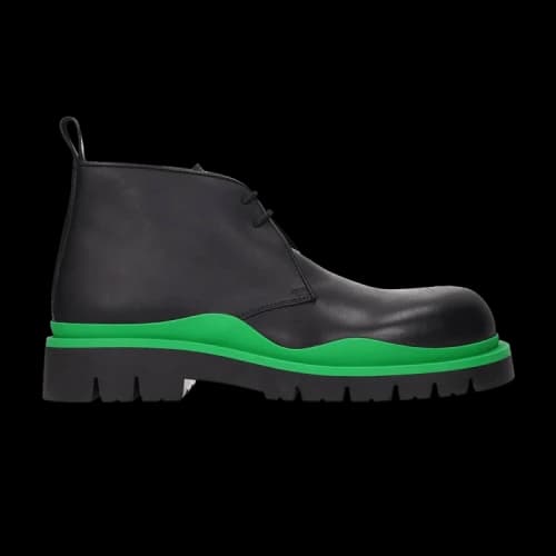 Bottega Veneta Tire Desert Boot 'Black Grass'