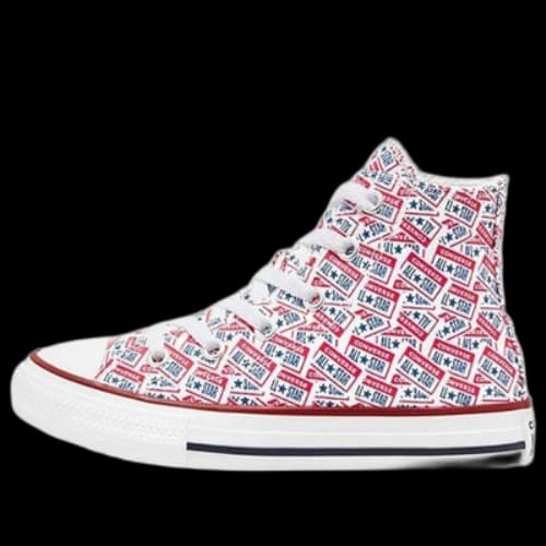 Converse Kids' Chuck Taylor All Star License Plate High Top Blue/Red