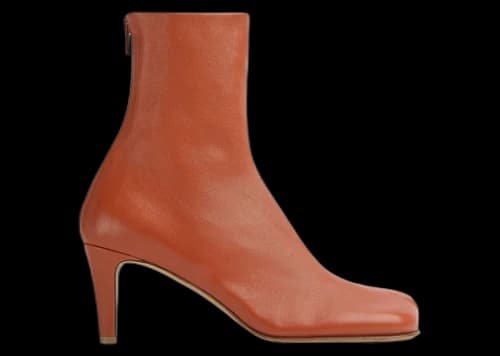 Bottega Veneta Leather Ankle Boot Brown (Women's)