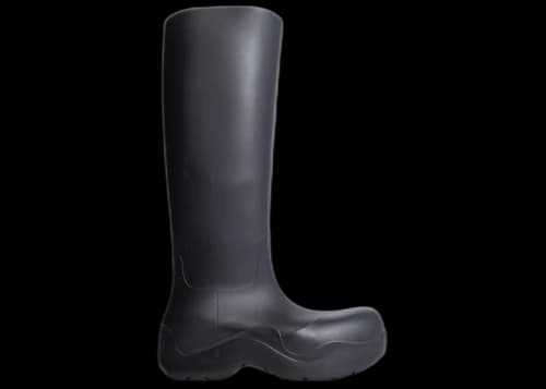 Bottega Veneta Puddle Long Boot Black