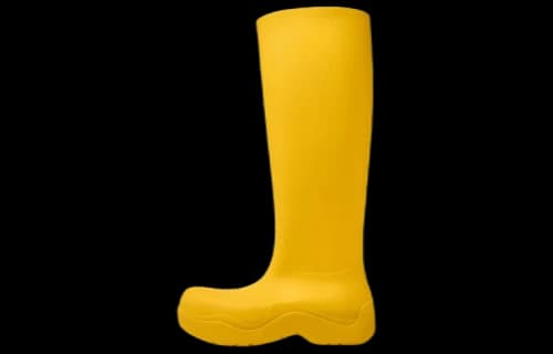 Bottega Veneta Puddle Long Boot Yellow (Women's)