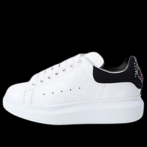 Alexander McQueen Oversized Shoes 'Off White Black' (Women's)