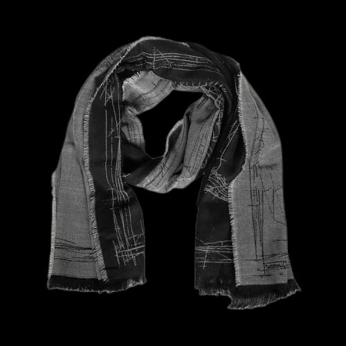Alexander McQueen Skull Pattern Scarf 'Black'