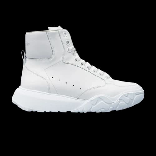 Alexander McQueen Court Trainer High 'White'