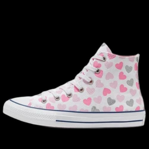 (GS) Converse Chuch Taylor All Star Hi Pink/White
