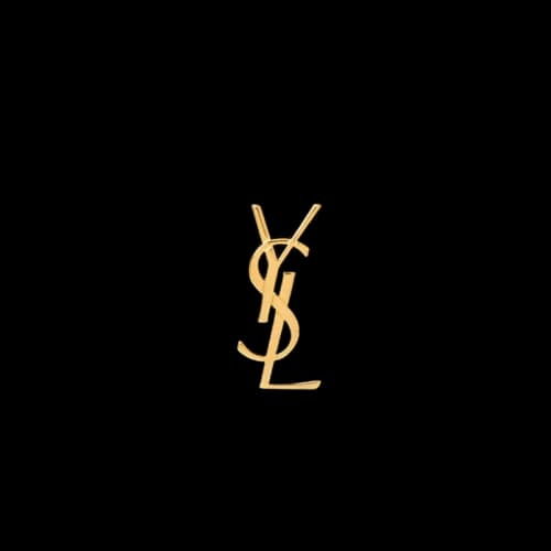 Saint Laurent Cassandra Matelasse Card Holder Black
