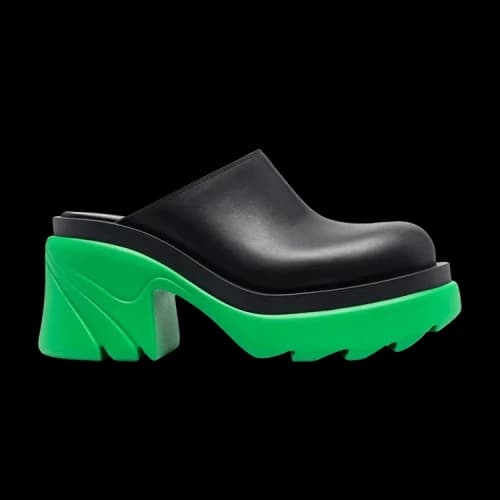 Bottega Veneta Flash Pump Sandal 'Black Grass' (Women's)