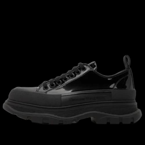 Alexander McQueen Tread Slick Low-Top Shoes 'Core Black'