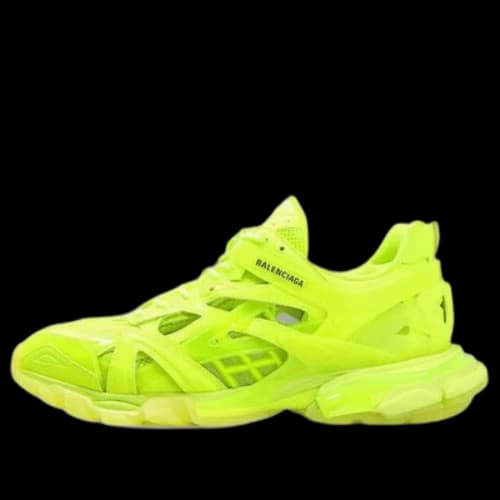 Balenciaga Track 2.0 Sneakers 'Clear Sole Neon Yellow'