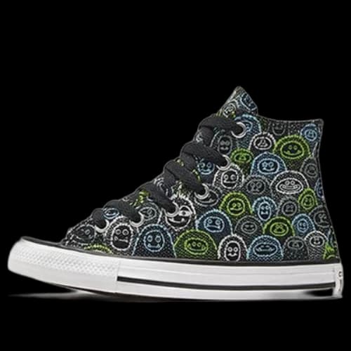 (GS) Converse Chuck Taylor All Star Big Snowman Hi Black