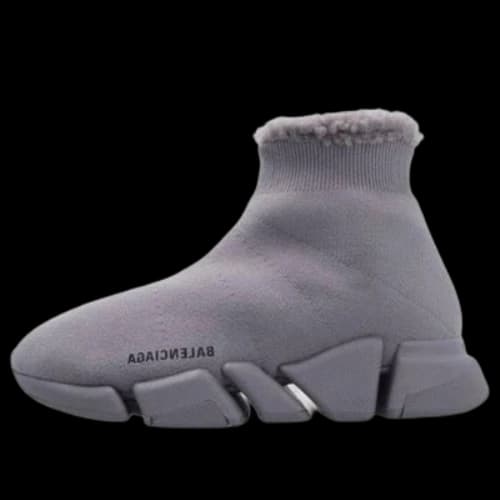 Balenciaga Speed 2.0 Sneakers 'Grey Recycled Knit' (Women's)