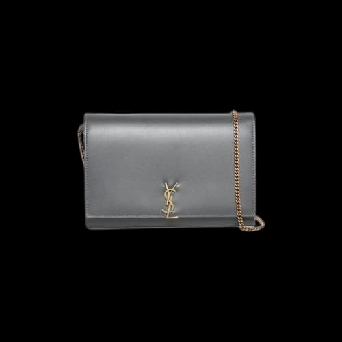 Saint Laurent Le 5 À 7 Hobo Bag Chain Wallet 'Storm Grey'