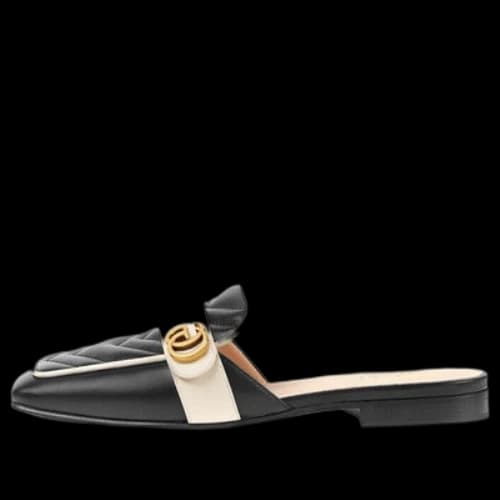 Gucci Double G Slide Sandal 'Black' (Women's)