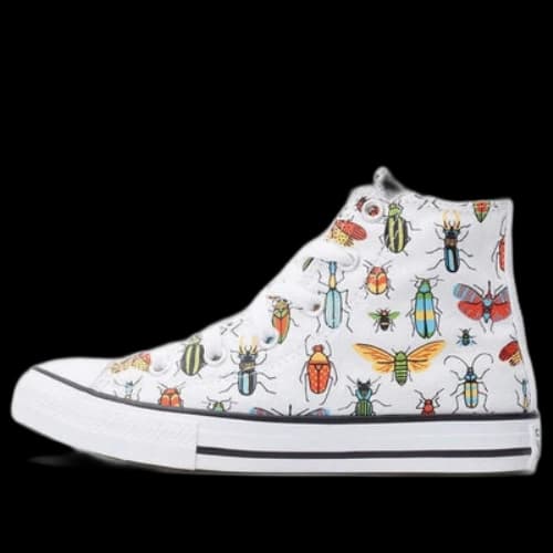 (PS) Converse Chuck Taylor All Star High Top 'A Bug's World White'