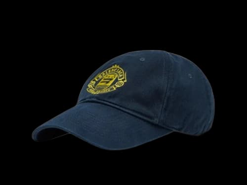 Balenciaga Quest Cap Navy/Yellow
