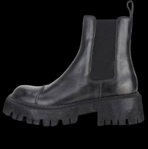 Balenciaga Tractor Chelsea Boots 'Black'