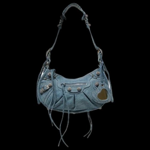 Balenciaga Le Cagole Small Shoulder Bag 'Blue'