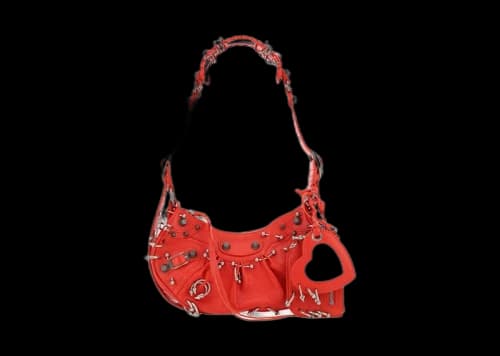 Balenciaga Le Cagole XS Shoulder Bag Tomato Red