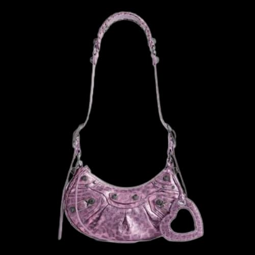 Balenciaga Le Cagole XS Shoulder Bag With Leopard Print 'Pink' (Women's)