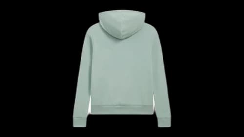 Puma Essentials Logo Pullover Hoodie Green Fog