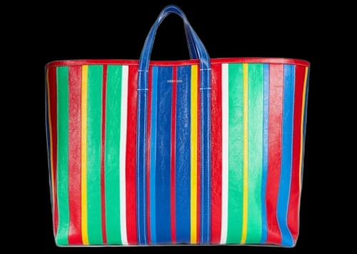 Balenciaga Barbes Shopper Bag Multicolor