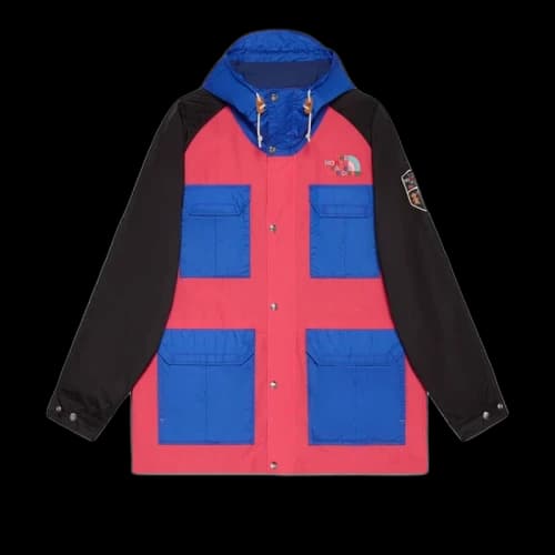 Gucci x The North Face Cotton Coat Dark Pink