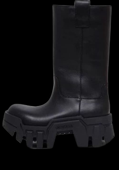 Balenciaga Bulldozer Boots 'Black Poluyurethane' (Women's)