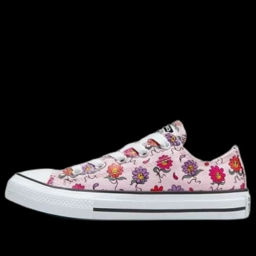 Converse Chuck Taylor All Star Canvas Shoes K 'Pink Purple MultiColor'