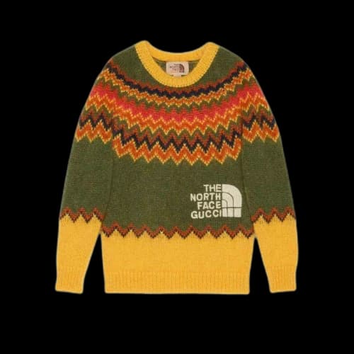 Gucci x The North Face Sweater Yellow/Green