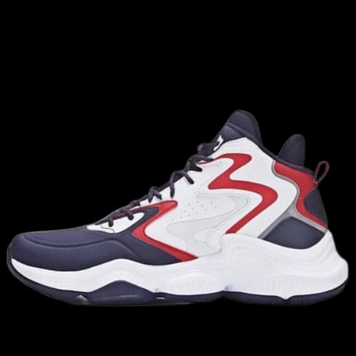 361 Degrees Casual Basketball Shoes 'White Blue Red'