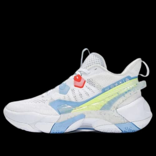 361 Degrees Basketball Shoes 'White Blue'