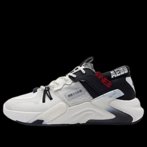 361 Degrees x Initial D Casual Shoes 'White Black'