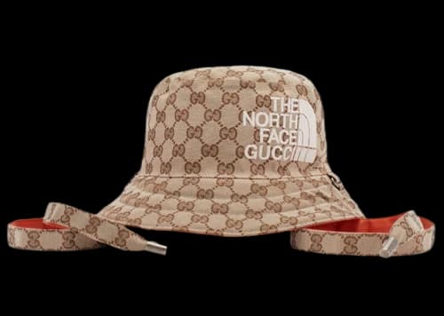 Gucci x The North Face GG Canvas Bucket Hat Beige/Ebony