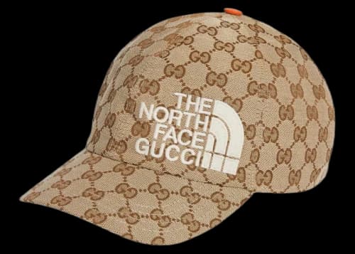 Gucci x The North Face Baseball Hat Beige/Ebony